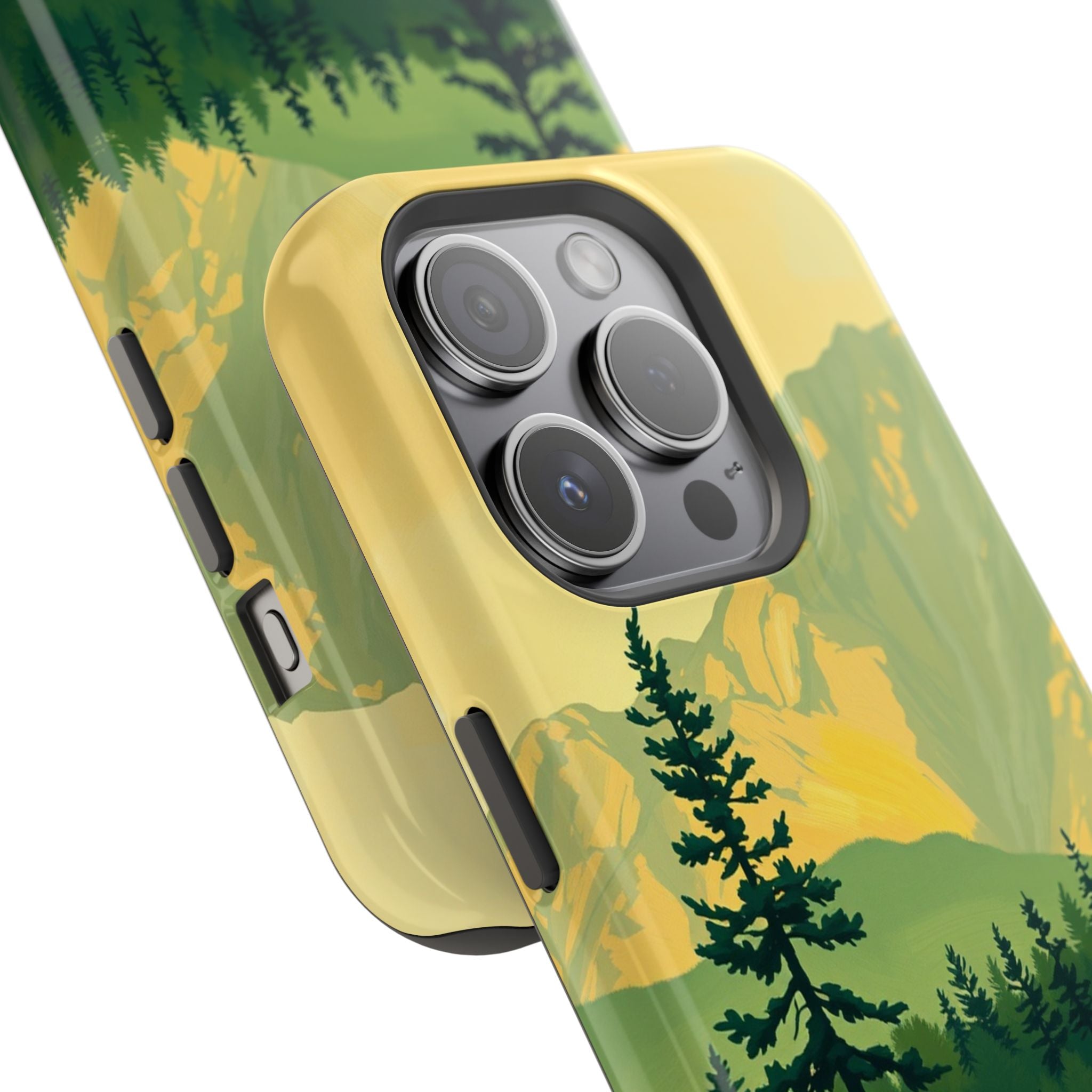 iPhone Pine Ridge Oil Painting Impressionist Slim iPhone Everyday · iPhone Case
