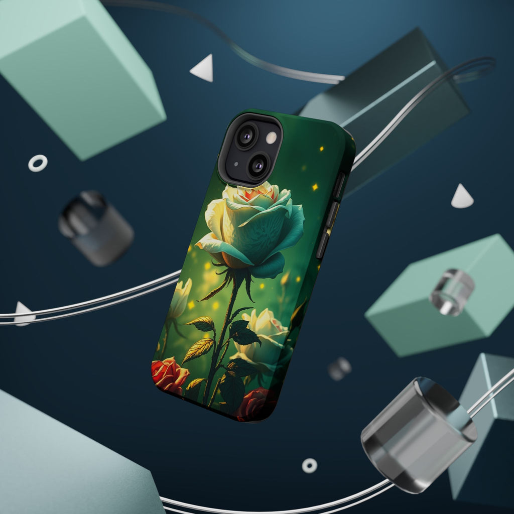 iPhone Earthy Rose Garden Design Bold Modern Everyday Snap Case · iPhone Case