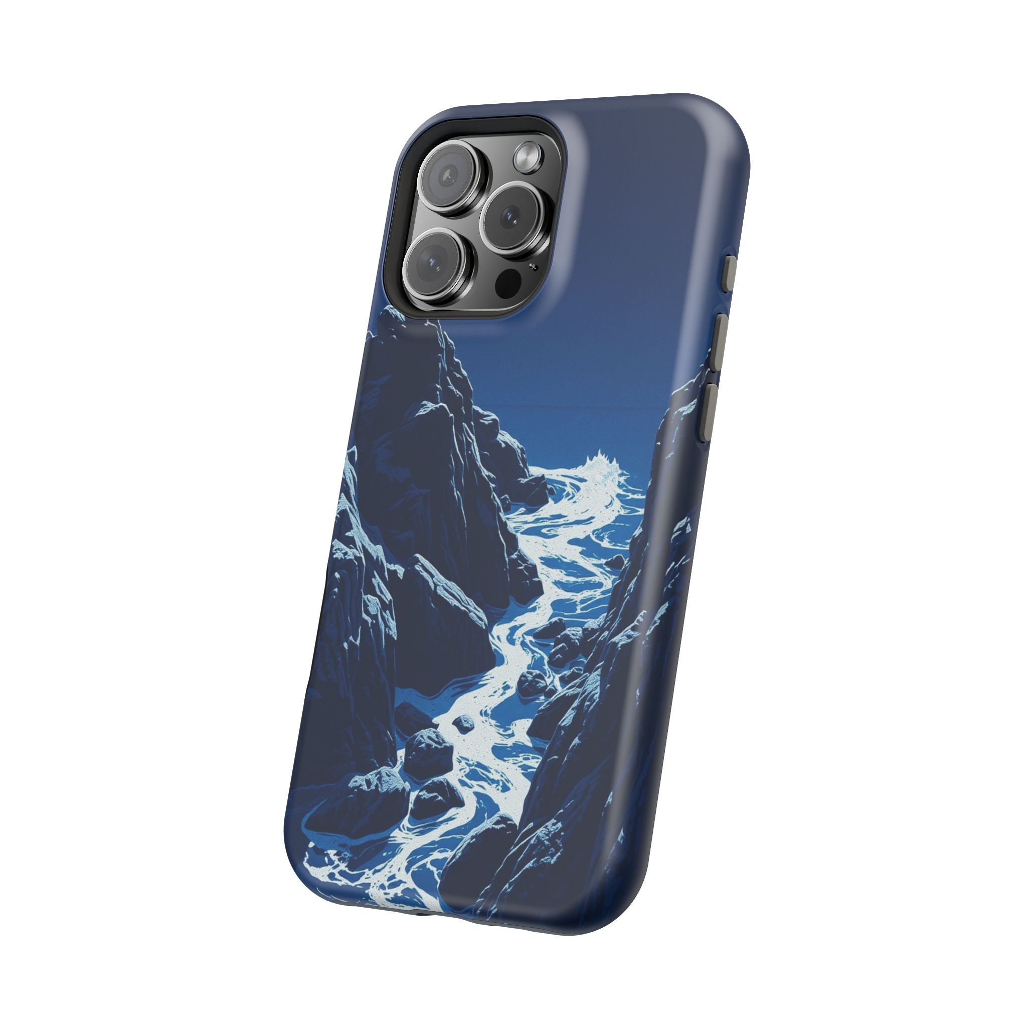 iPhone Serene Rocky Coastline Design Slim Everyday iPhone 19 Designer · iPhone C
