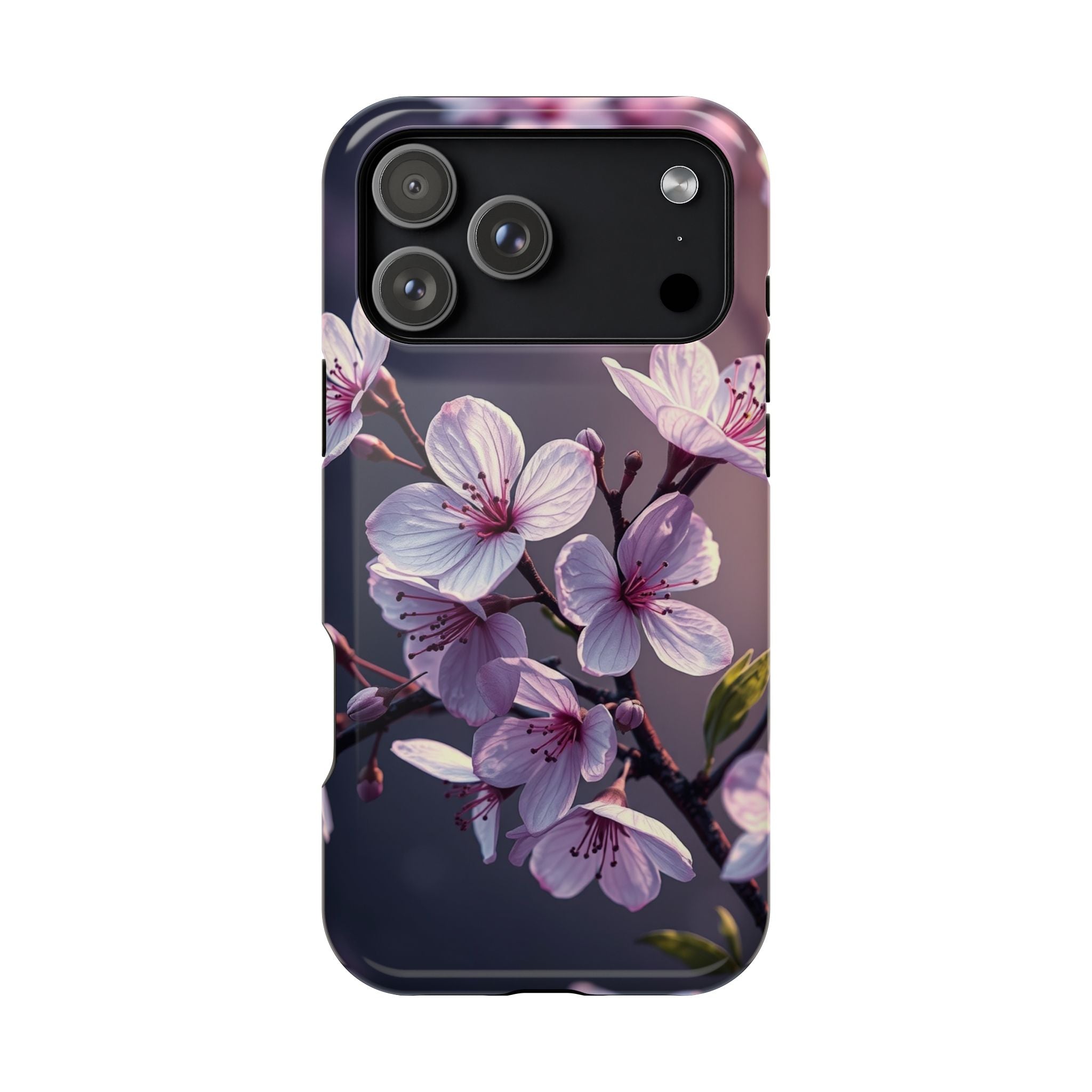 iPhone Cherry Blossom Enchanted Art Artistic Everyday Cas Slim Snap Case · iPhon