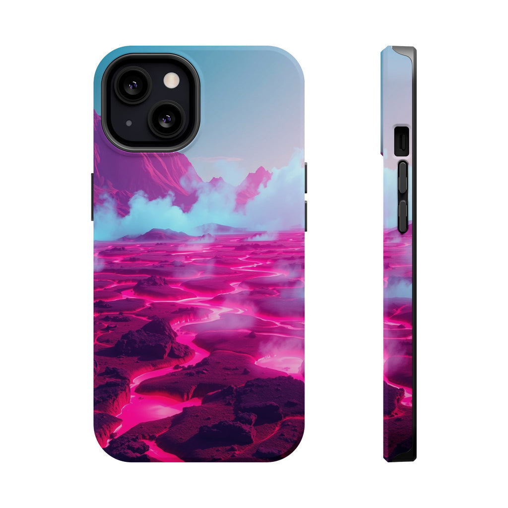 iPhone Lava Field Bold Art 17 Slim Everyday Designer Case · iPhone Case