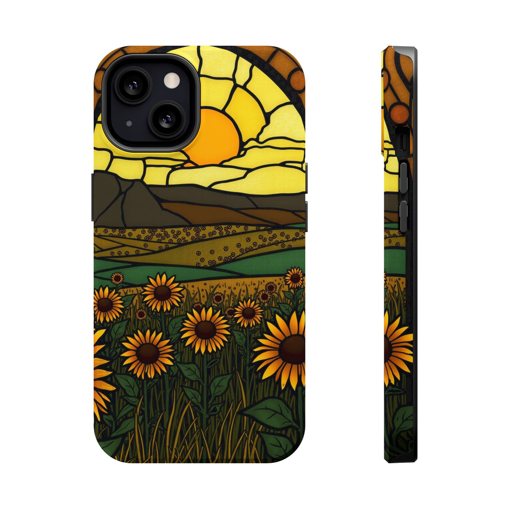 iPhone Sunflower Prairie Enchanted Art Slim Everyday Designer Case · iPhone Case