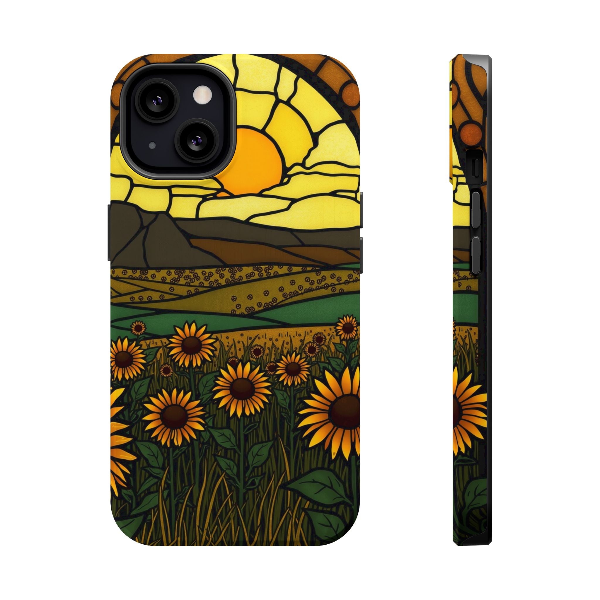 iPhone Sunflower Prairie Enchanted Art Slim Everyday Designer Case · iPhone Case