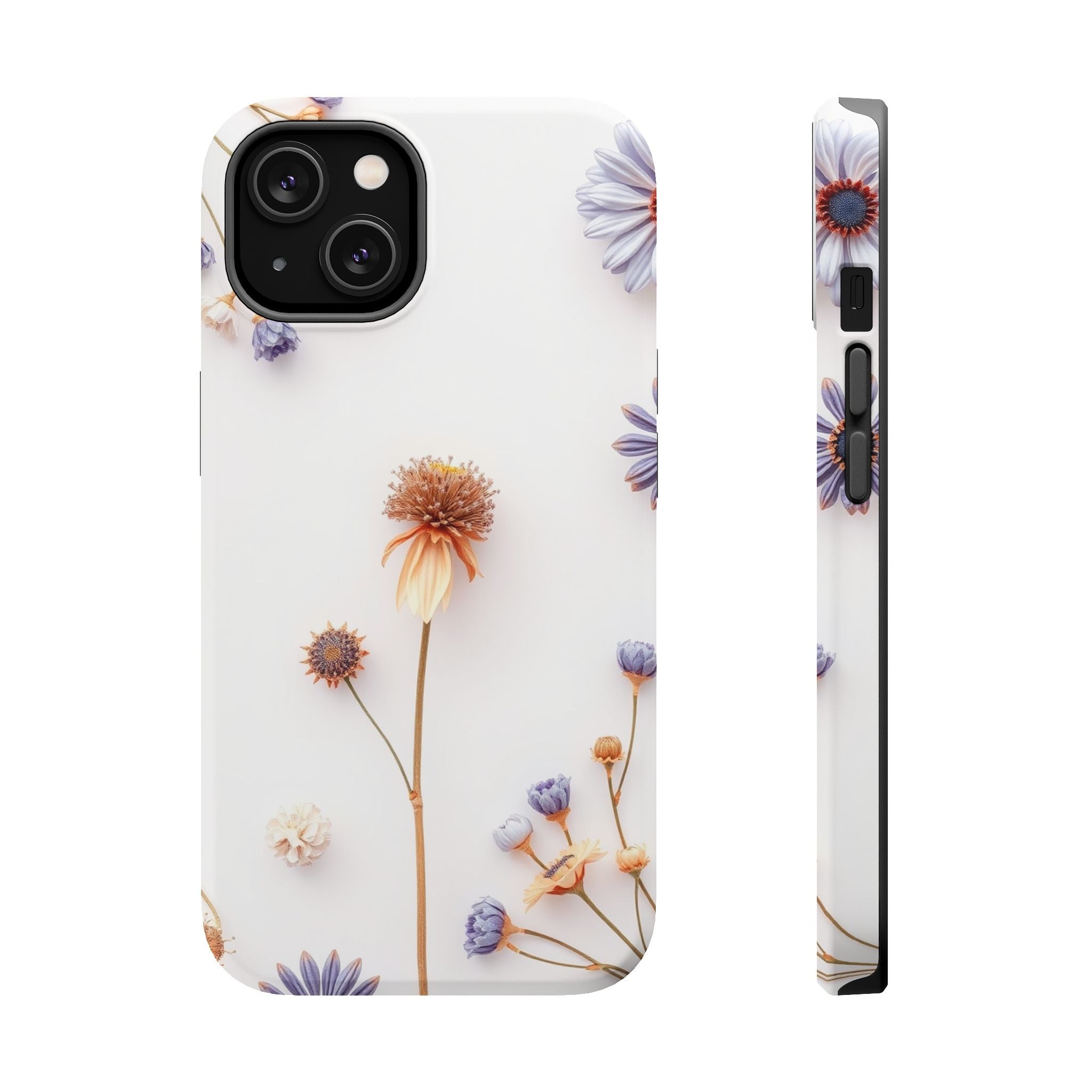 iPhone Dried Flower Flat Lay Bold Art Slim Everyday Designer Case · iPhone Case