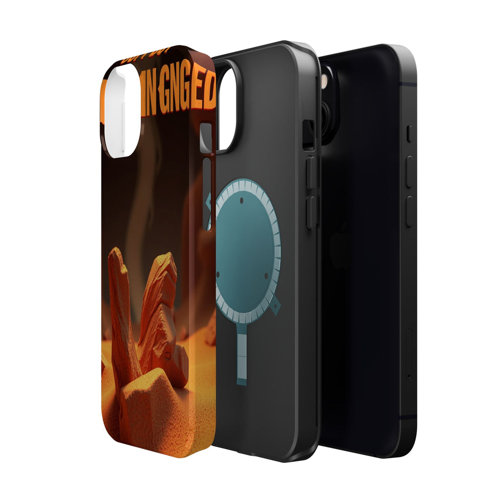 iPhone Earthy Soft but Unhinged Design Slim Everyday Designer Case · iPhone Case
