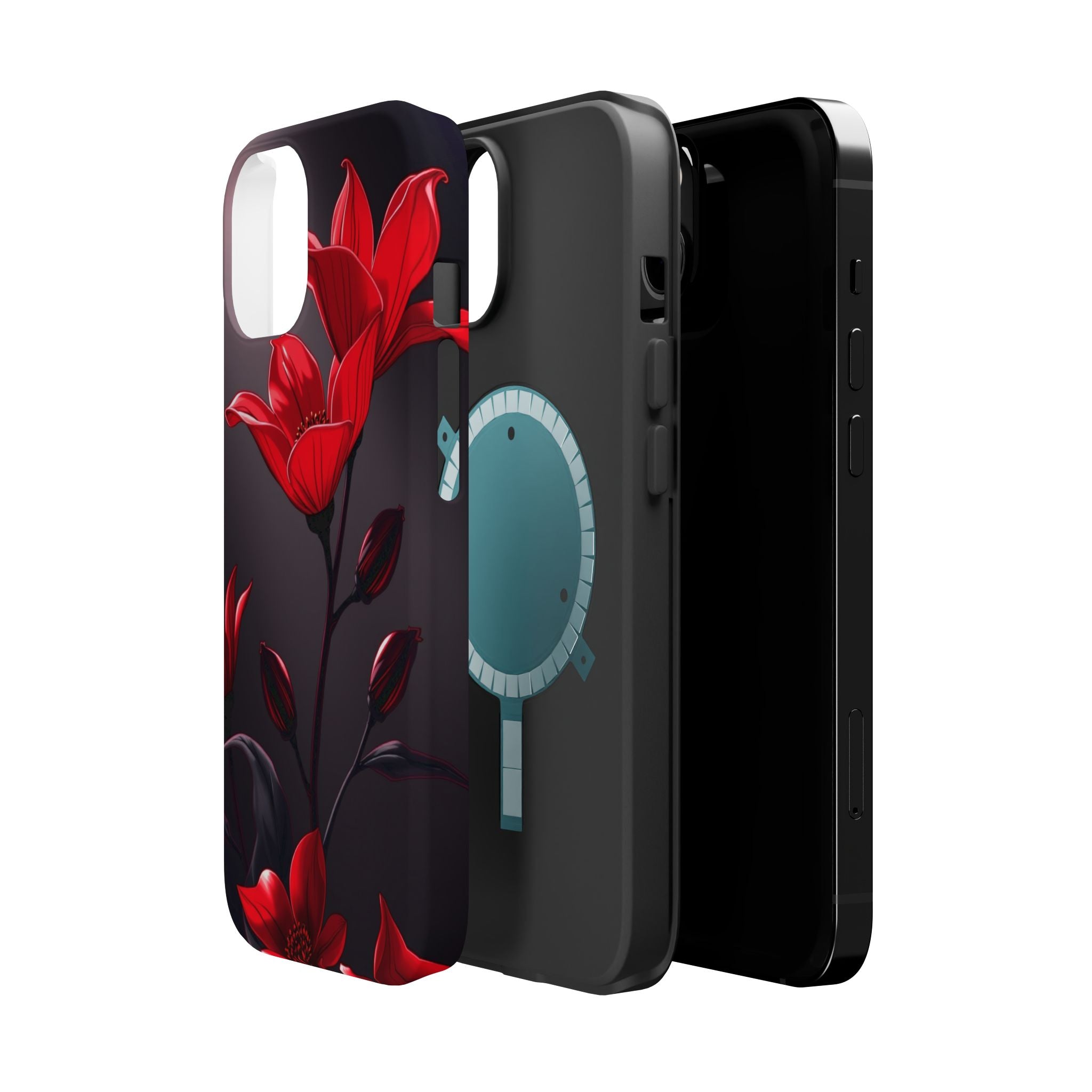 iPhone Dreamy Neon Floral Design Bold Modern Everyday Snap Case · iPhone Case