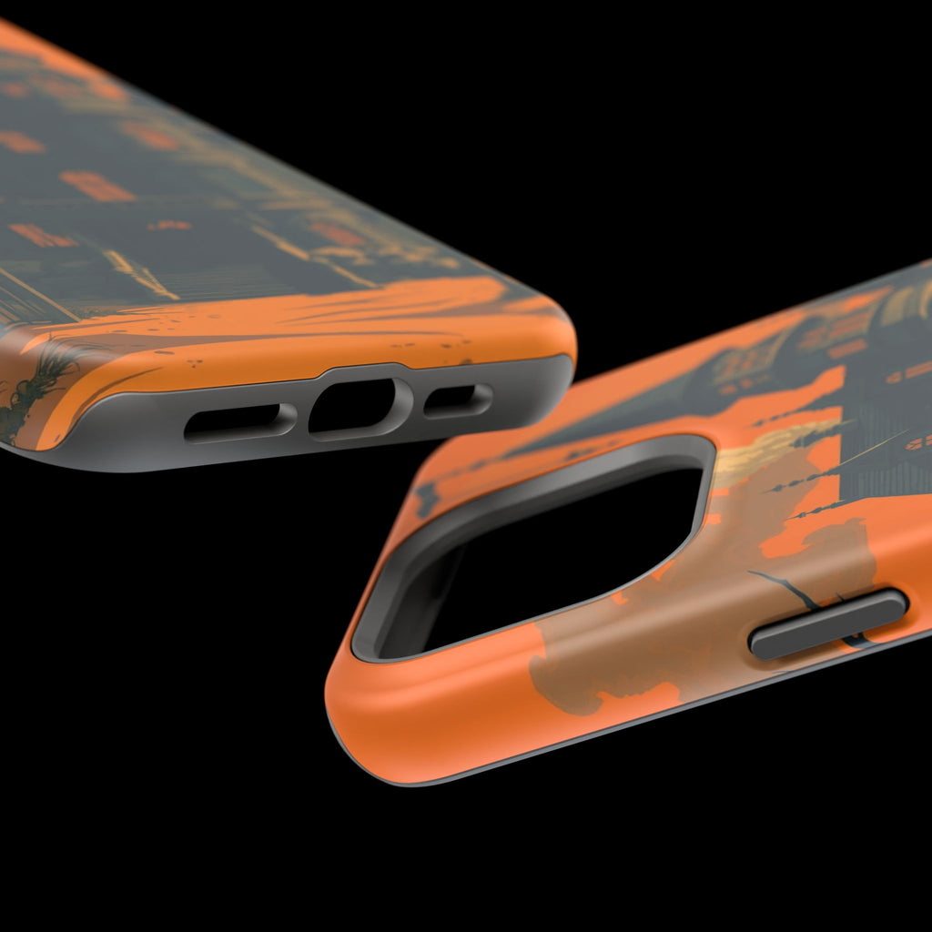 iPhone Vibrant Haunted Mansion Design Slim Everyday Designer Case · iPhone Case