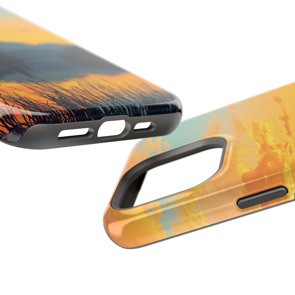 iPhone Lake at Twilight Oil Painting Impressionist iPhone Artistic · iPhone Case