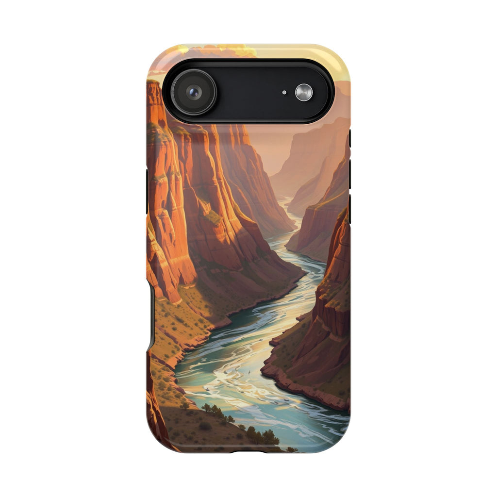 iPhone River Canyon Mystic Art Slim Everyday Designer Case · iPhone Case