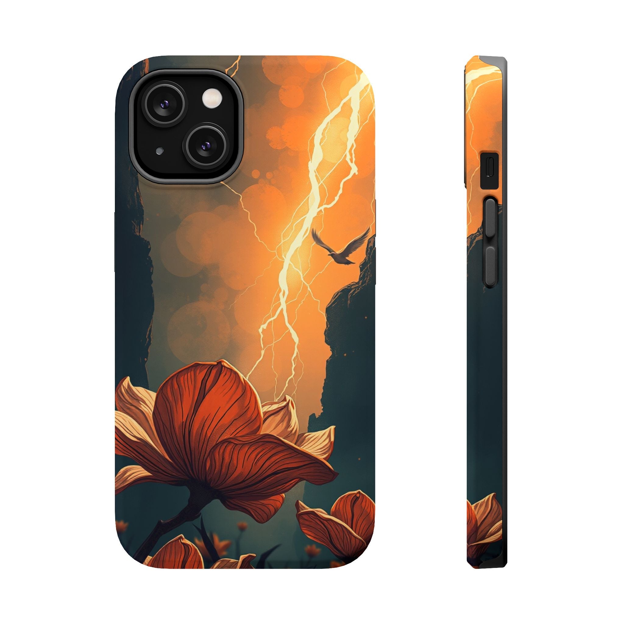 iPhone Vibrant Petal Storm Design Bold Modern Everyday Snap Case · iPhone Case