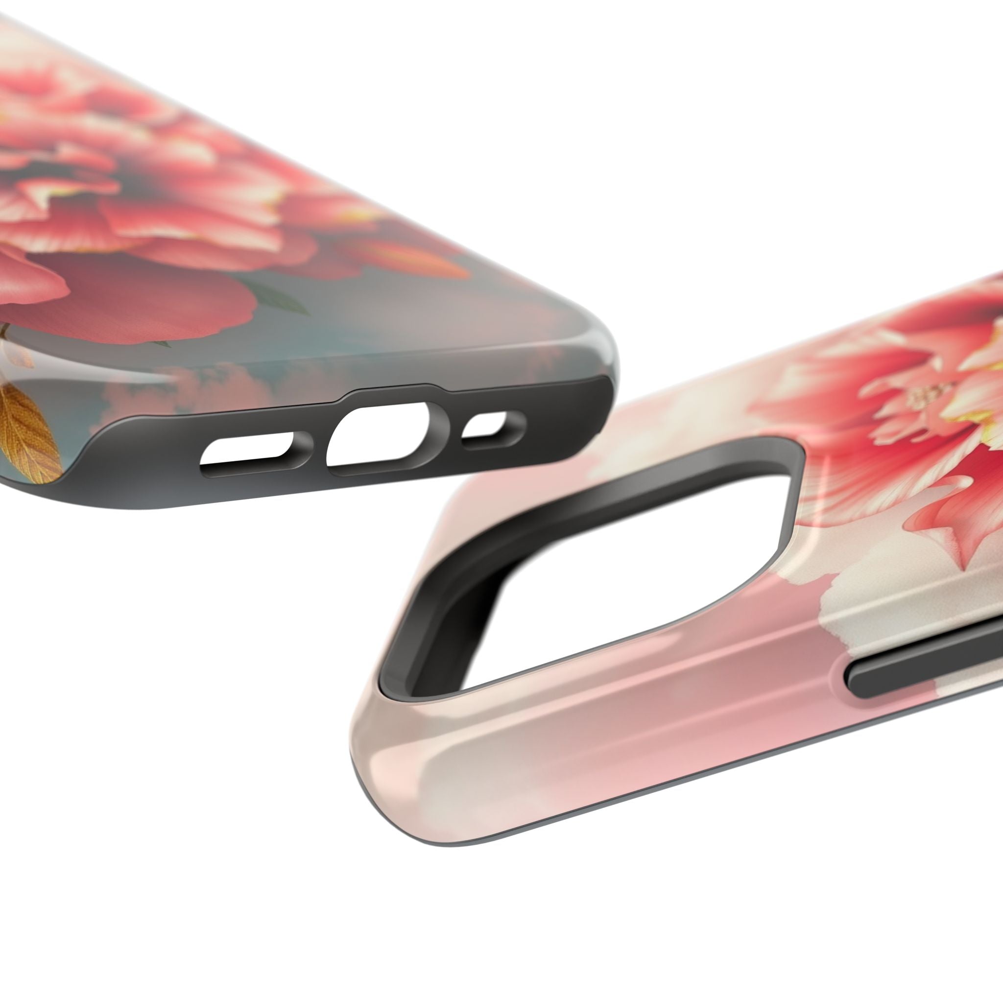 iPhone Pastel Floral Cloud Gold Foil Luxury Slim iPhone Everyday · iPhone Case