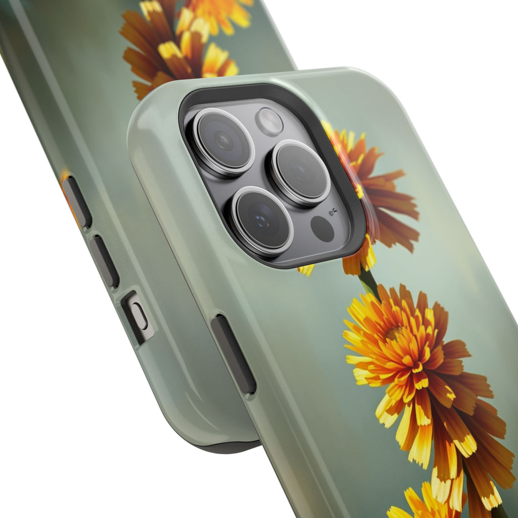 iPhone Ranunculus Stack Electric Art Slim Everyday Designer Case · iPhone Case