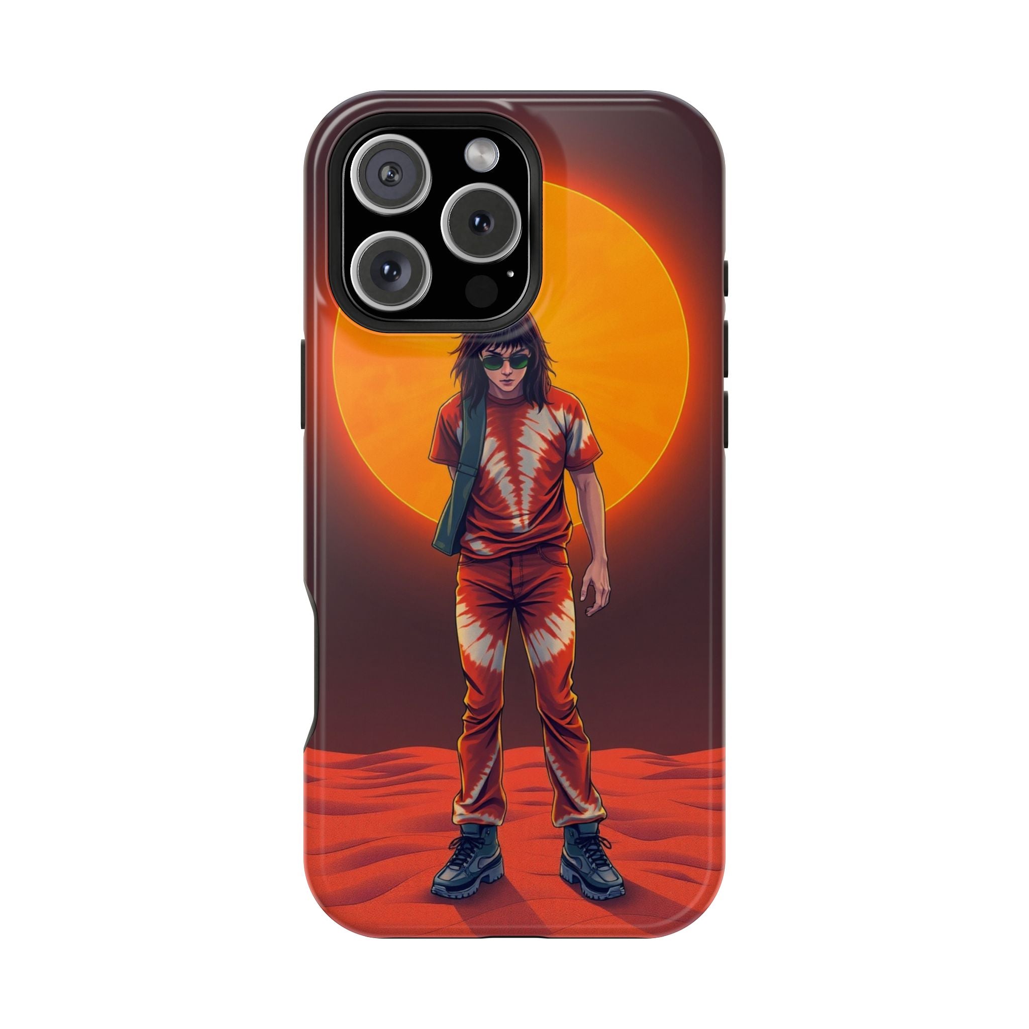 iPhone Tie-Dye 60s Enchanted Art Bold Modern Everyday Snap Case · iPhone Case