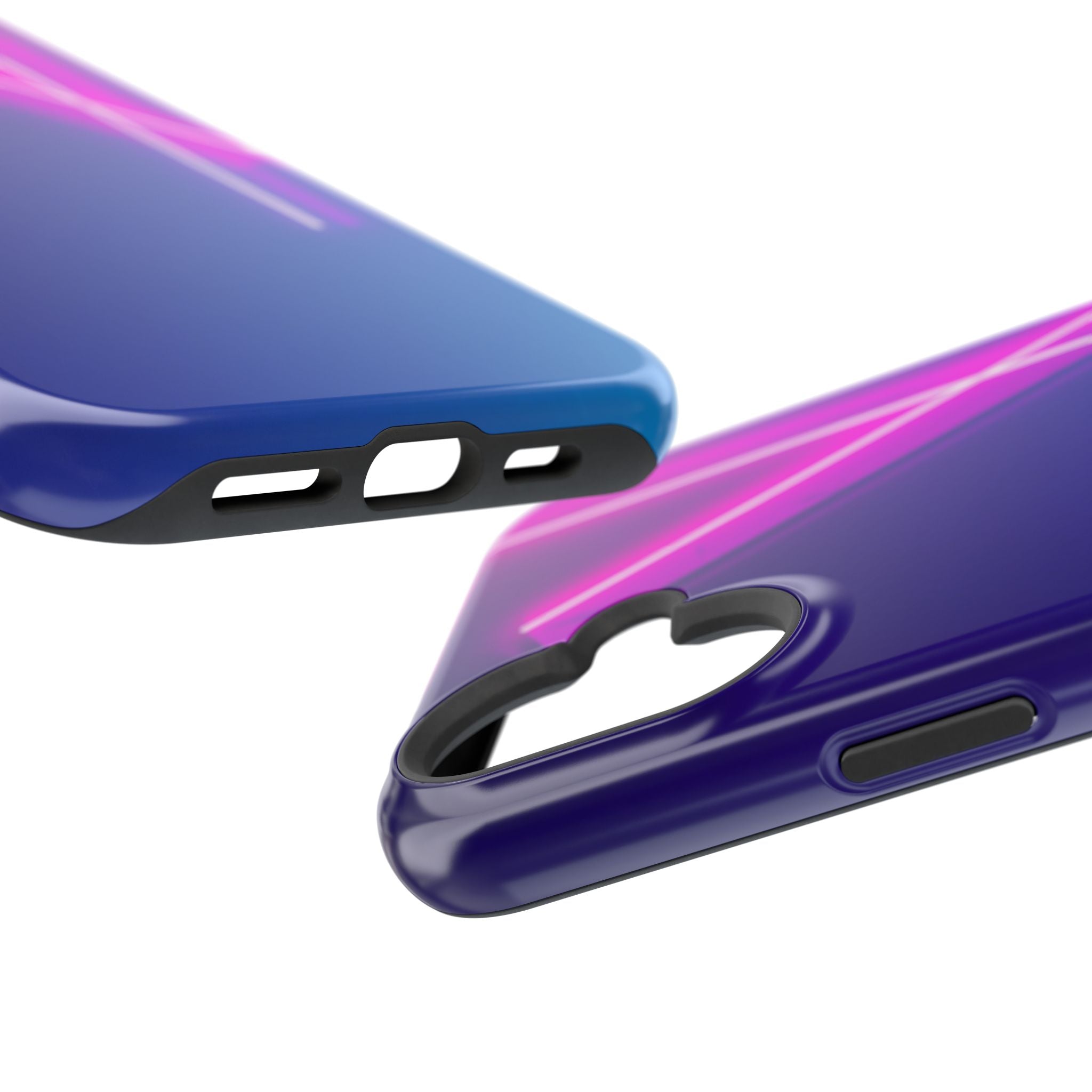 iPhone 1990s Geometric Neon Electric Art Slim Everyday Designer Case · iPhone Ca