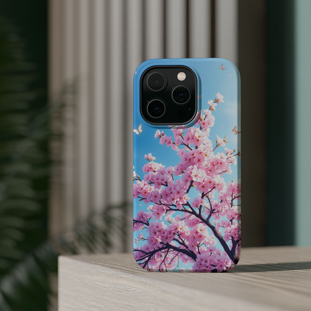 iPhone Cherry Blossom Floral Slim Everyday Designer Case · iPhone Case