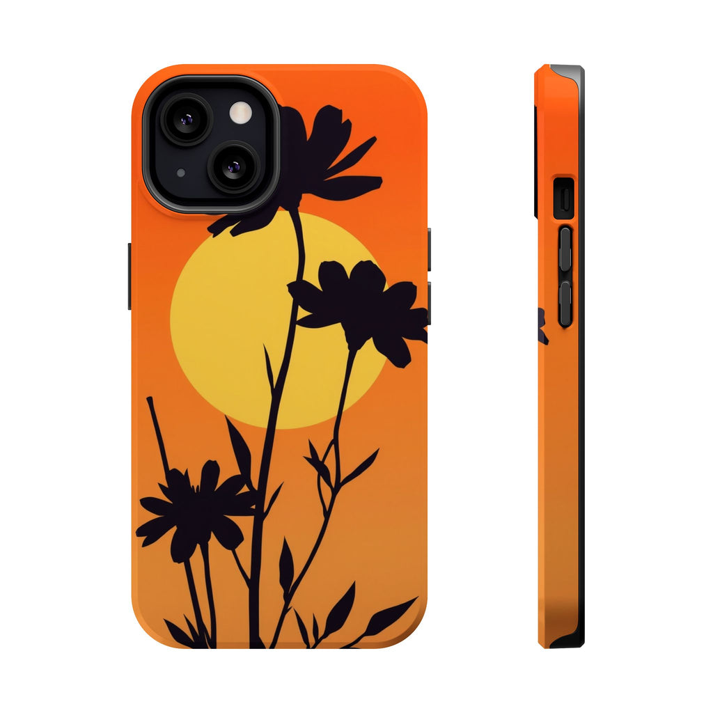 iPhone Vibrant Floral Silhouette Design Slim Everyday iPhone Designer · iPhone C