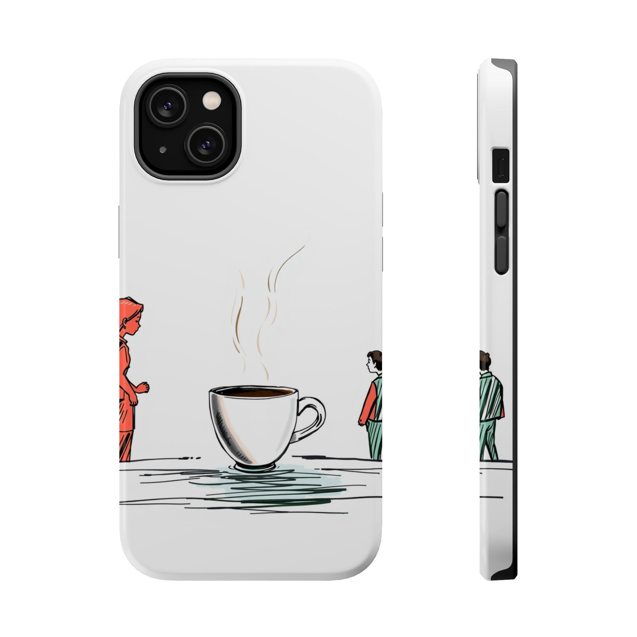 iPhone Coffee Before People Mystic Art Slim Everyday Designer Case · iPhone Case