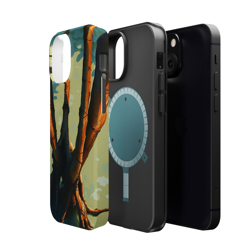 iPhone Mangrove Roots Mystic Art Bold Modern Everyday Snap Case · iPhone Case