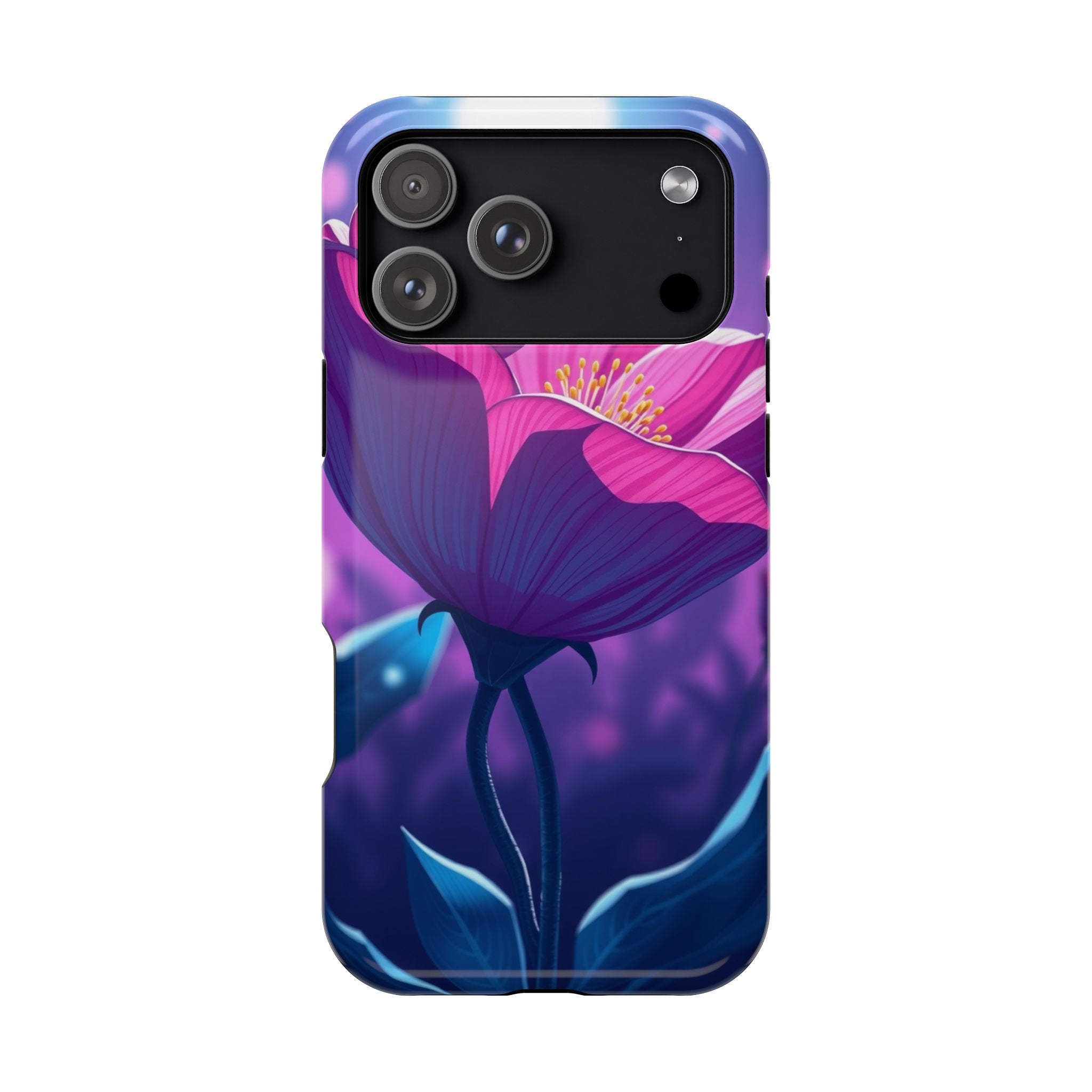 iPhone Night Bloomer Pastel Kawaii Bold Modern Everyday Snap Case · iPhone Case