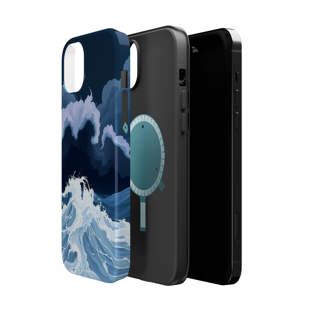 iPhone Storm at Sea Enchanted Art 18 Slim Everyday Designer Case · iPhone Case
