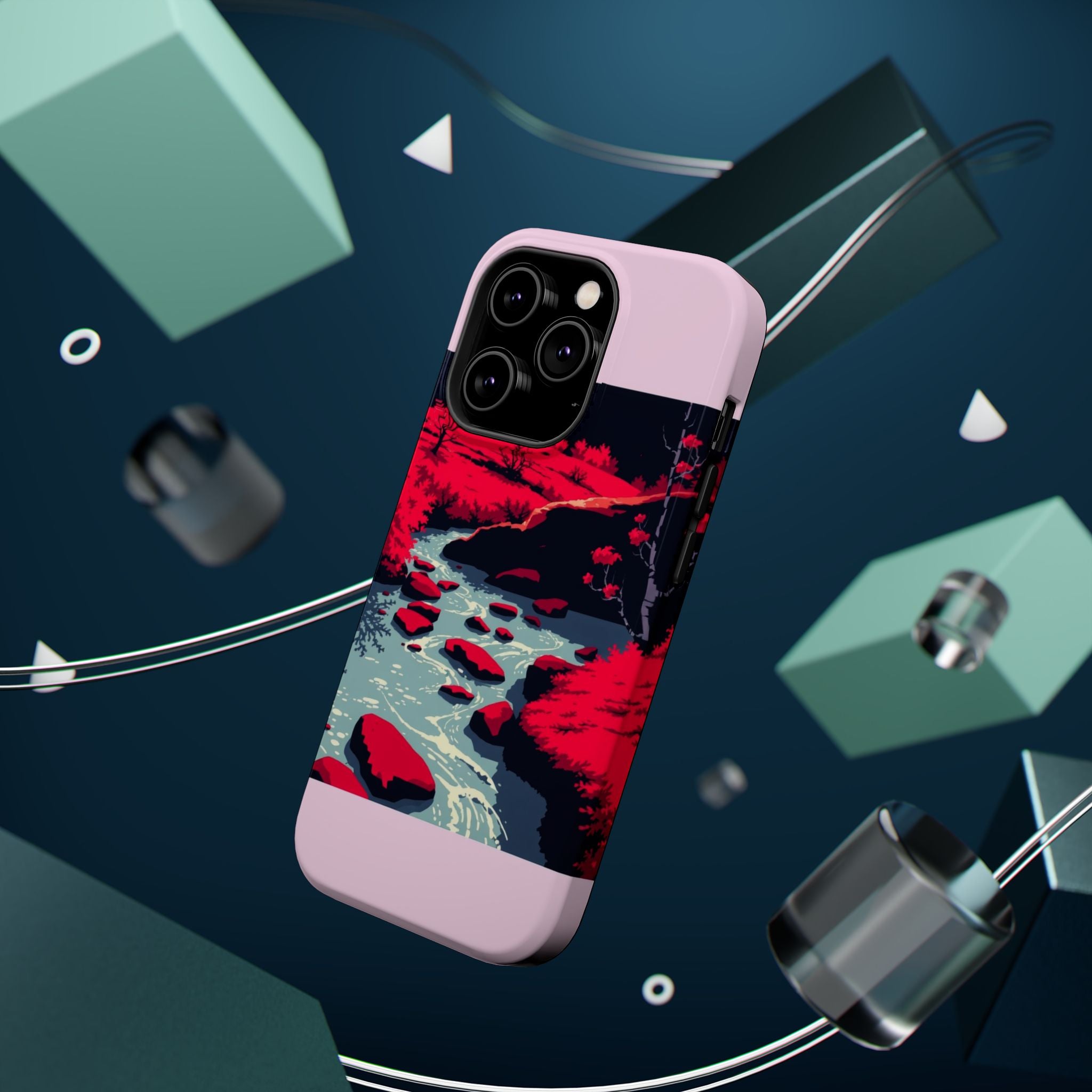 iPhone Spring Creek Cinematic Art 13 Slim Everyday Designer Case · iPhone Case