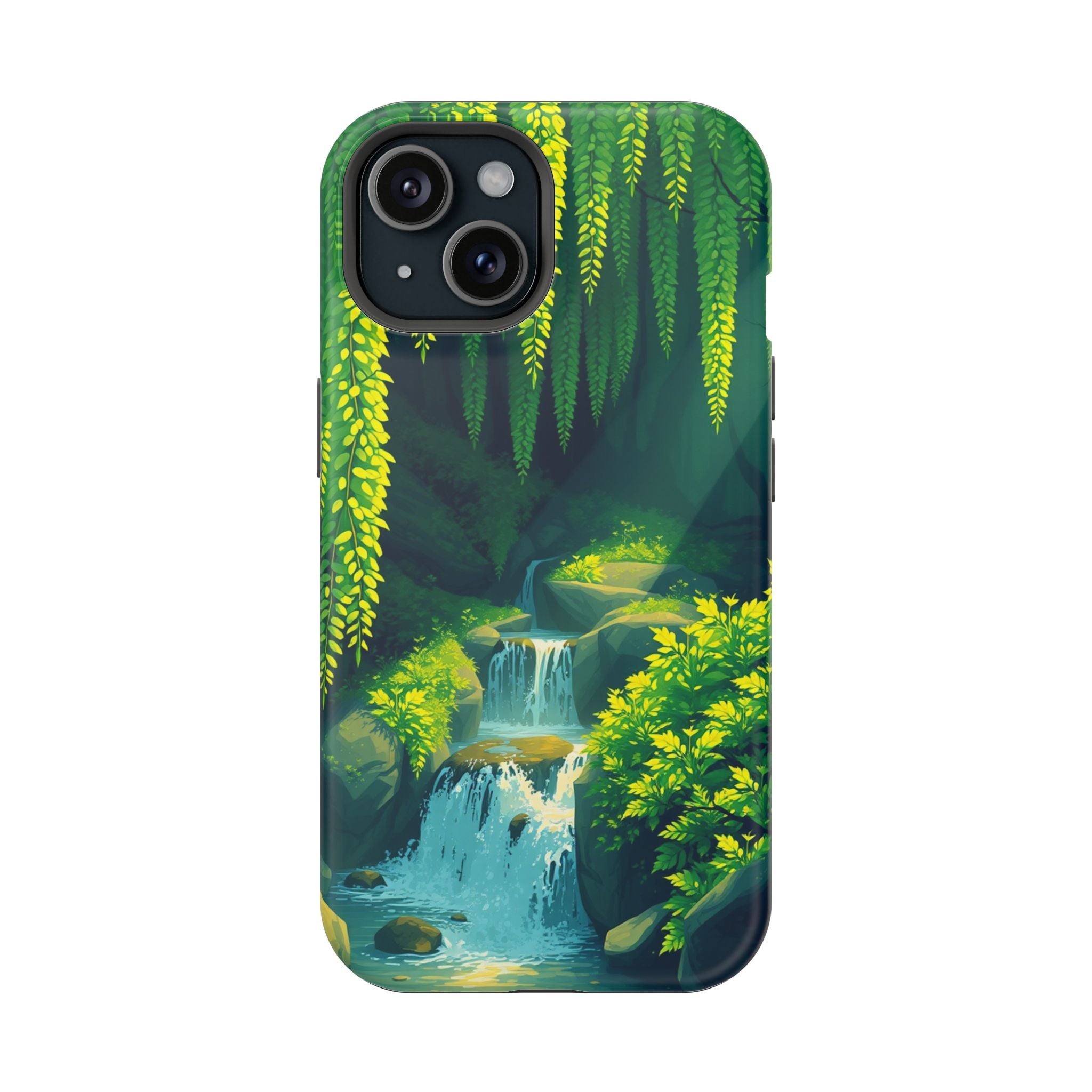 iPhone Earthy Wisteria Cascade Design Slim Everyday iPhone 13 Designer · iPhone