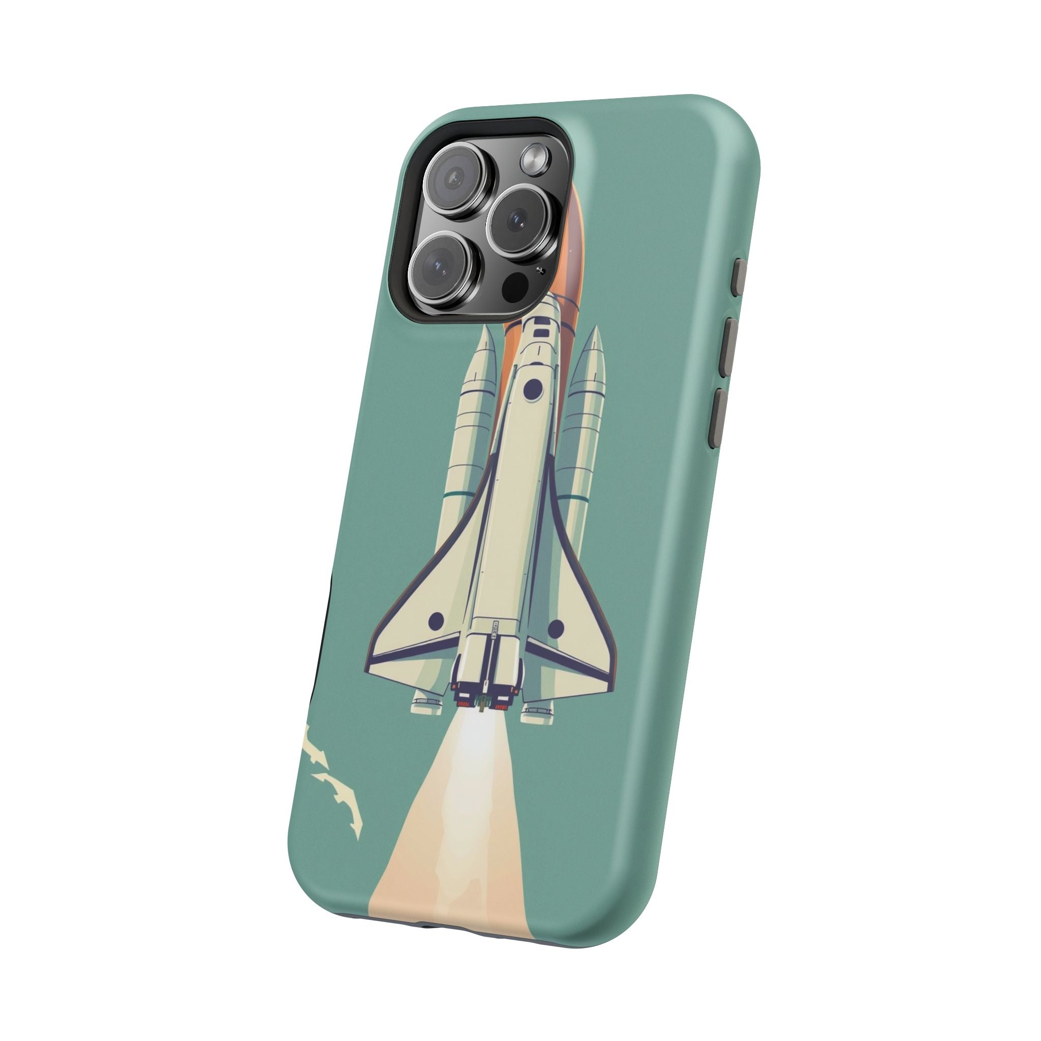 iPhone Retro Space Shuttle Cinematic Art Slim Everyday Designer Case · iPhone Ca