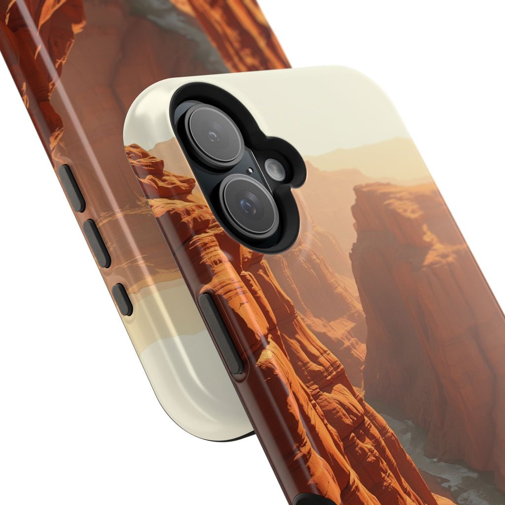 iPhone Vibrant River Canyon Design Bold Modern Everyday Snap Case · iPhone Case