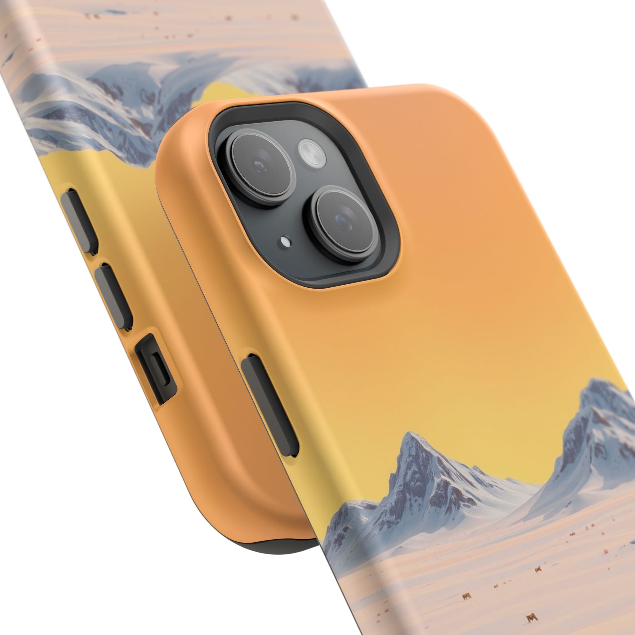 iPhone Mustard And Rust Arctic Tundra Slim Everyday iPhone 20 Designer · iPhone