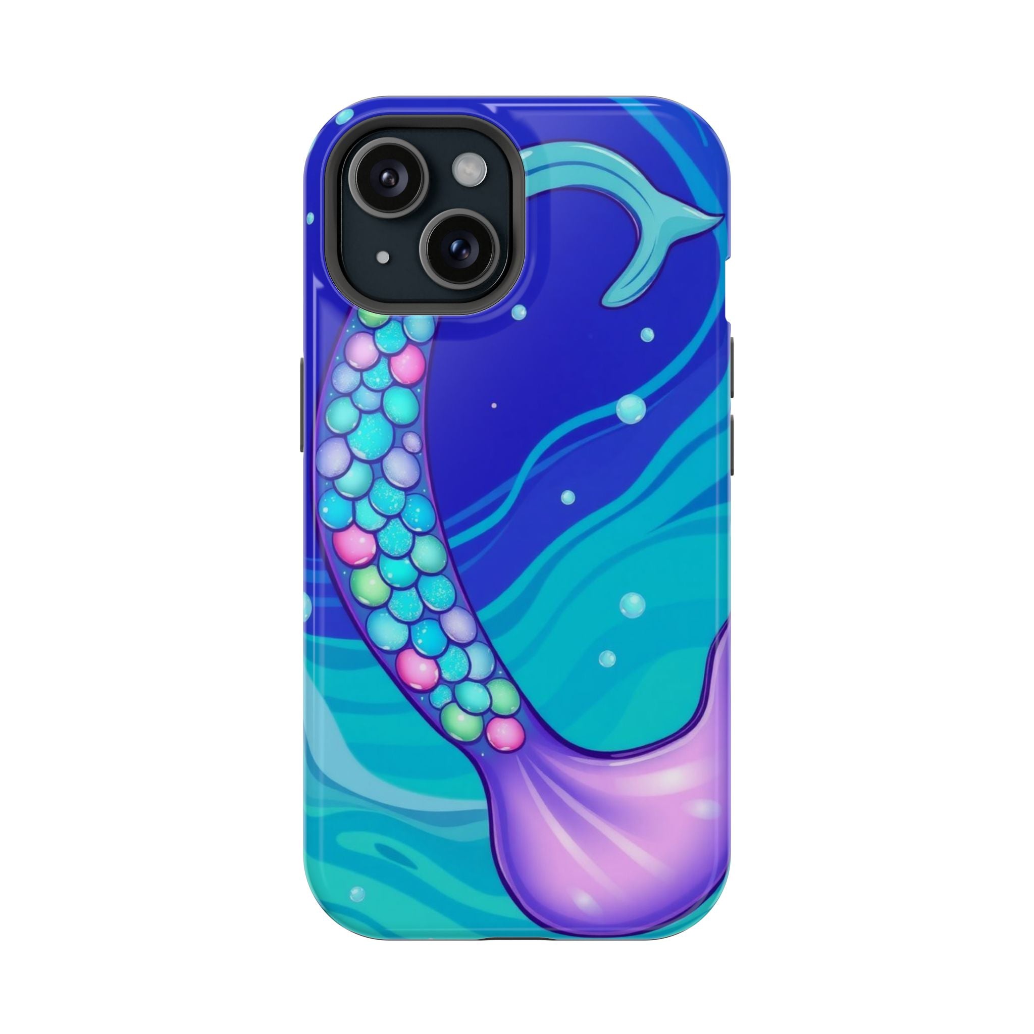 iPhone Mermaid Tail Swirl Kids Fun iPhone Phone Case Gift Artistic · iPhone Case