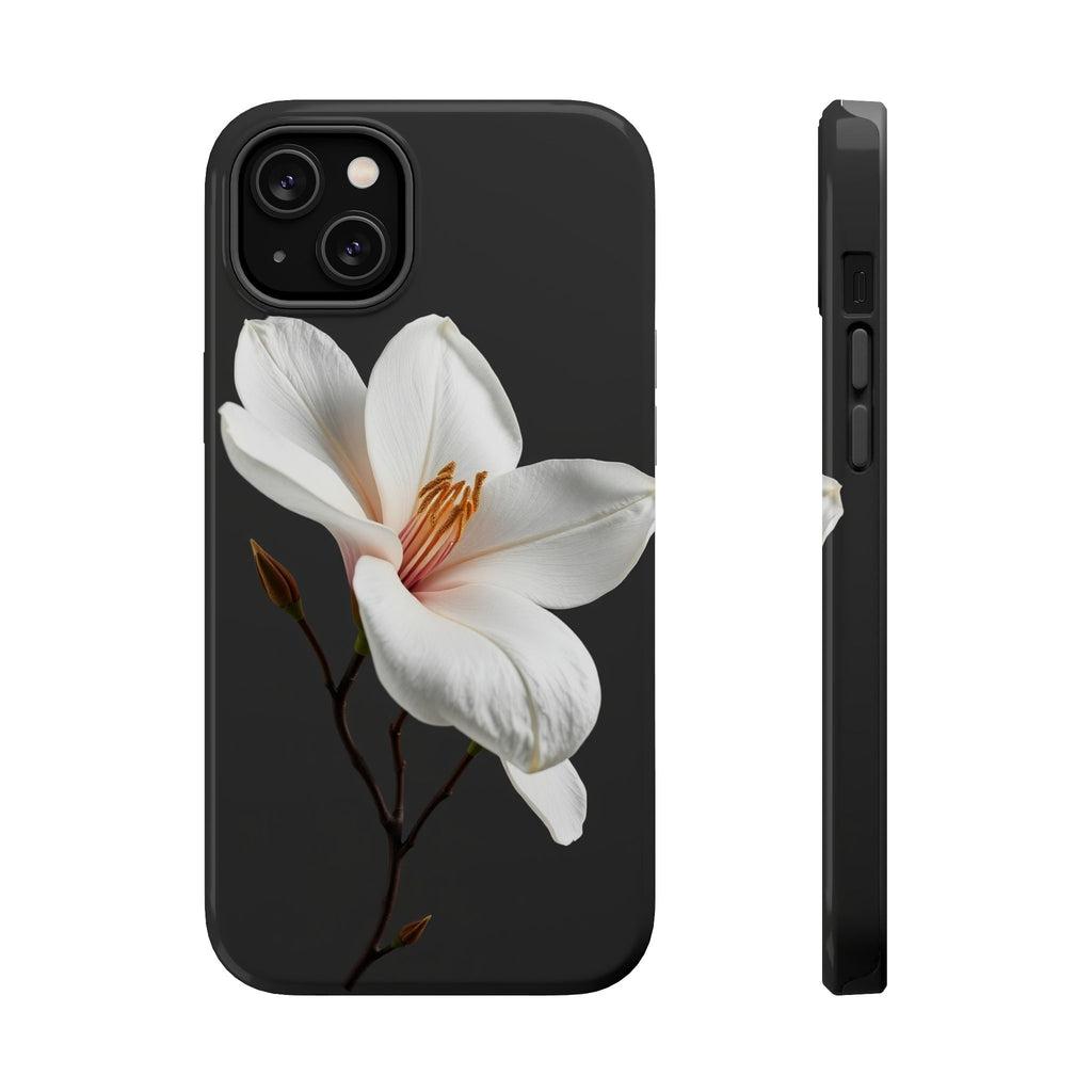 iPhone Earthy Magnolia Dream Design Slim Everyday Designer Case · iPhone Case