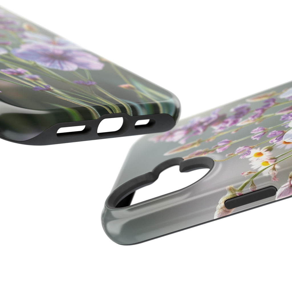 iPhone Wildflower Bunch Enchanted Art Slim Everyday Designer Case · iPhone Case