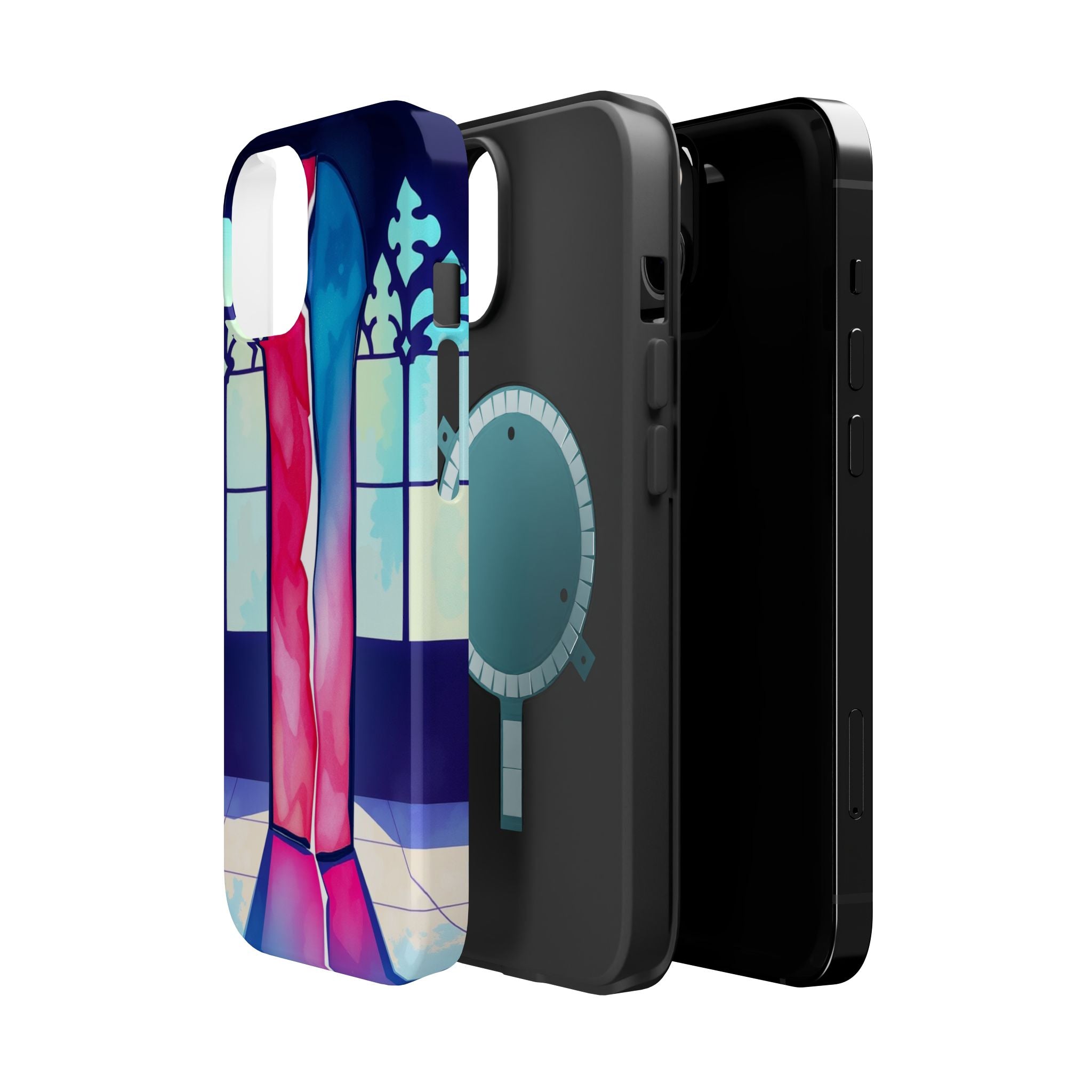 iPhone Stained Glass Break Electric Art Slim Everyday iPhone Designer · iPhone C