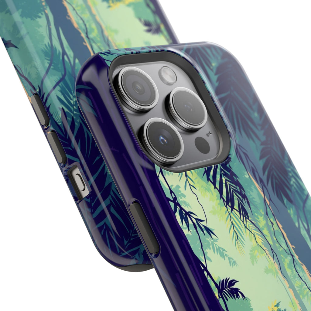 iPhone Mint And Blush Rainforest Canopy Slim Everyday iPhone Designer · iPhone C