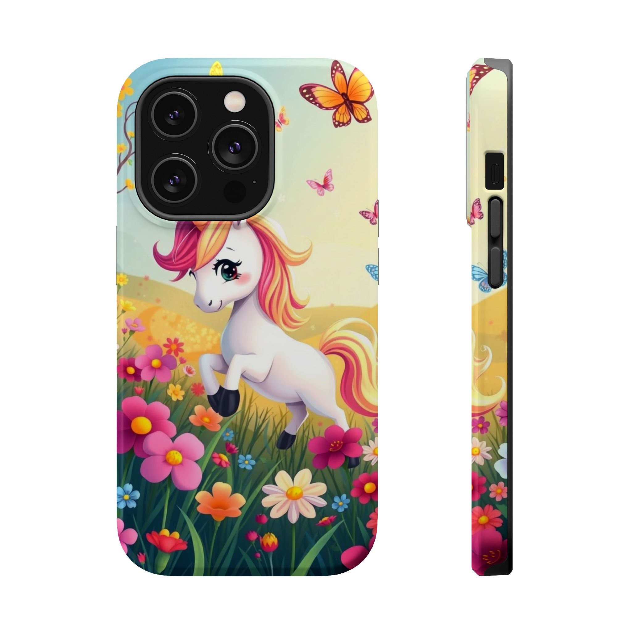 iPhone Magical Meadow Unicorn Kids Fun iPhone Phone Case Gift Slim · iPhone Case