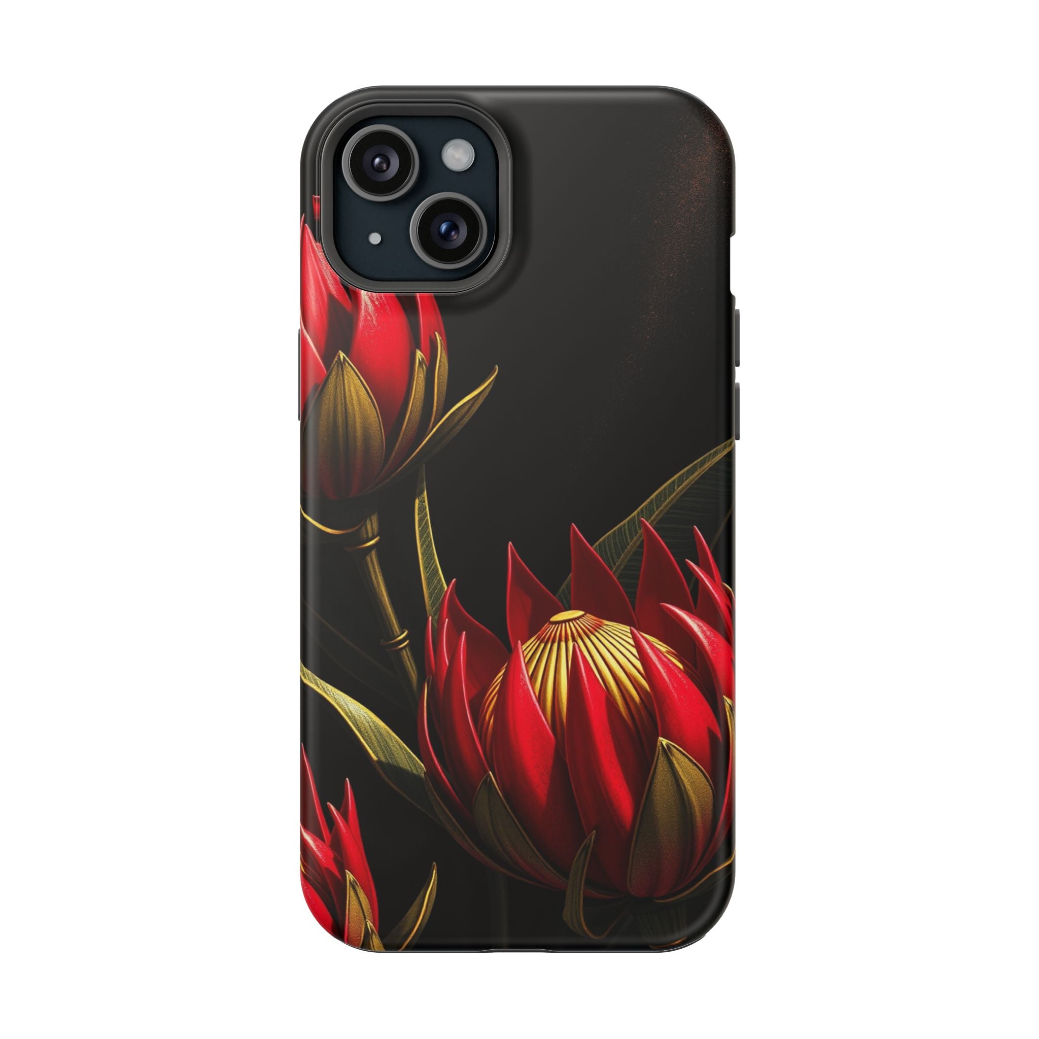 iPhone Protea Bold Gold Foil Luxury Slim Everyday Designer Case · iPhone Case