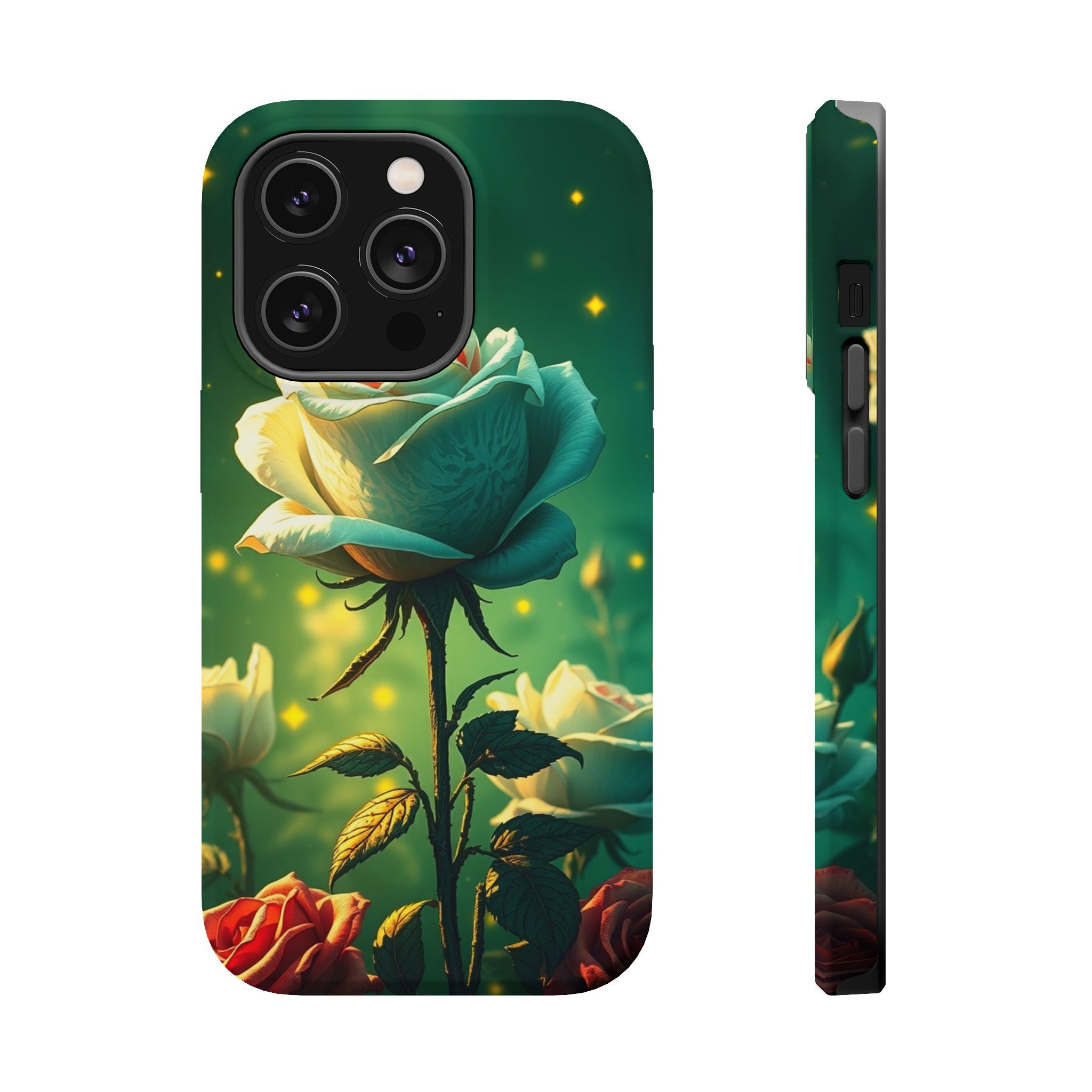 iPhone Earthy Rose Garden Design Bold Modern Everyday Snap Case · iPhone Case