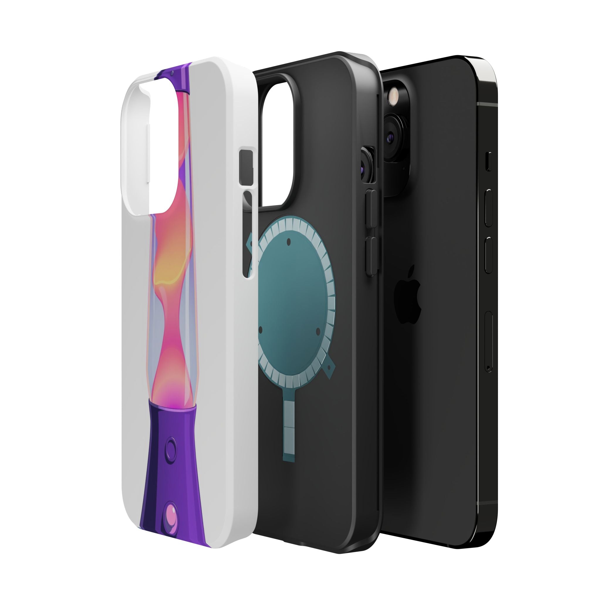 iPhone Lava Lamp 70s Pop Art Bold Bold Modern Everyday Snap Case · iPhone Case