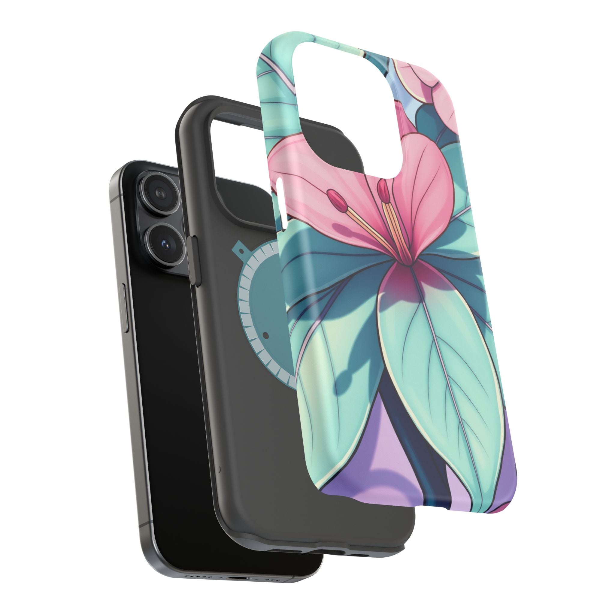 iPhone Earthy Tropical Bloom Design 11 Slim Everyday Designer Case · iPhone Case