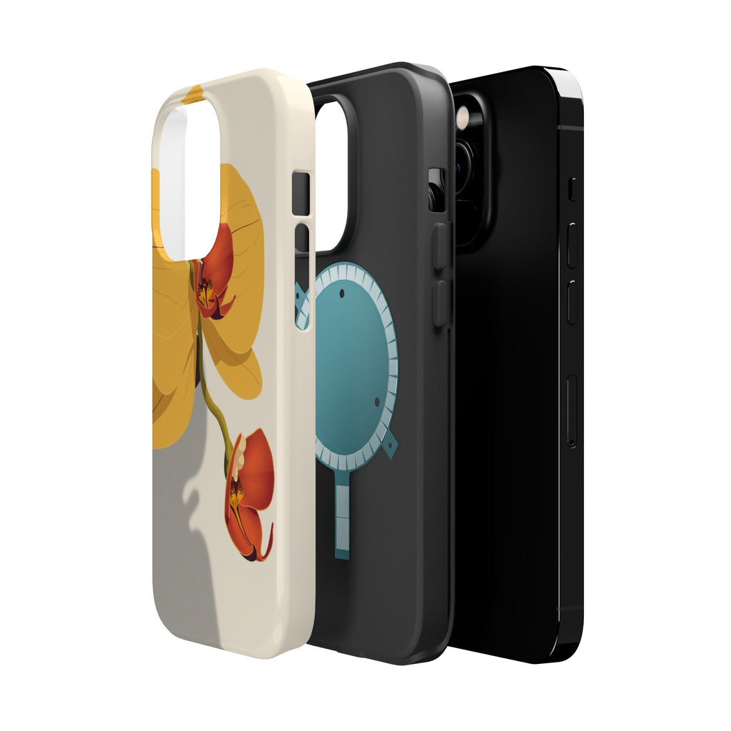 iPhone Vibrant Orchid Study Design Bold Modern Everyday Snap Case · iPhone Case