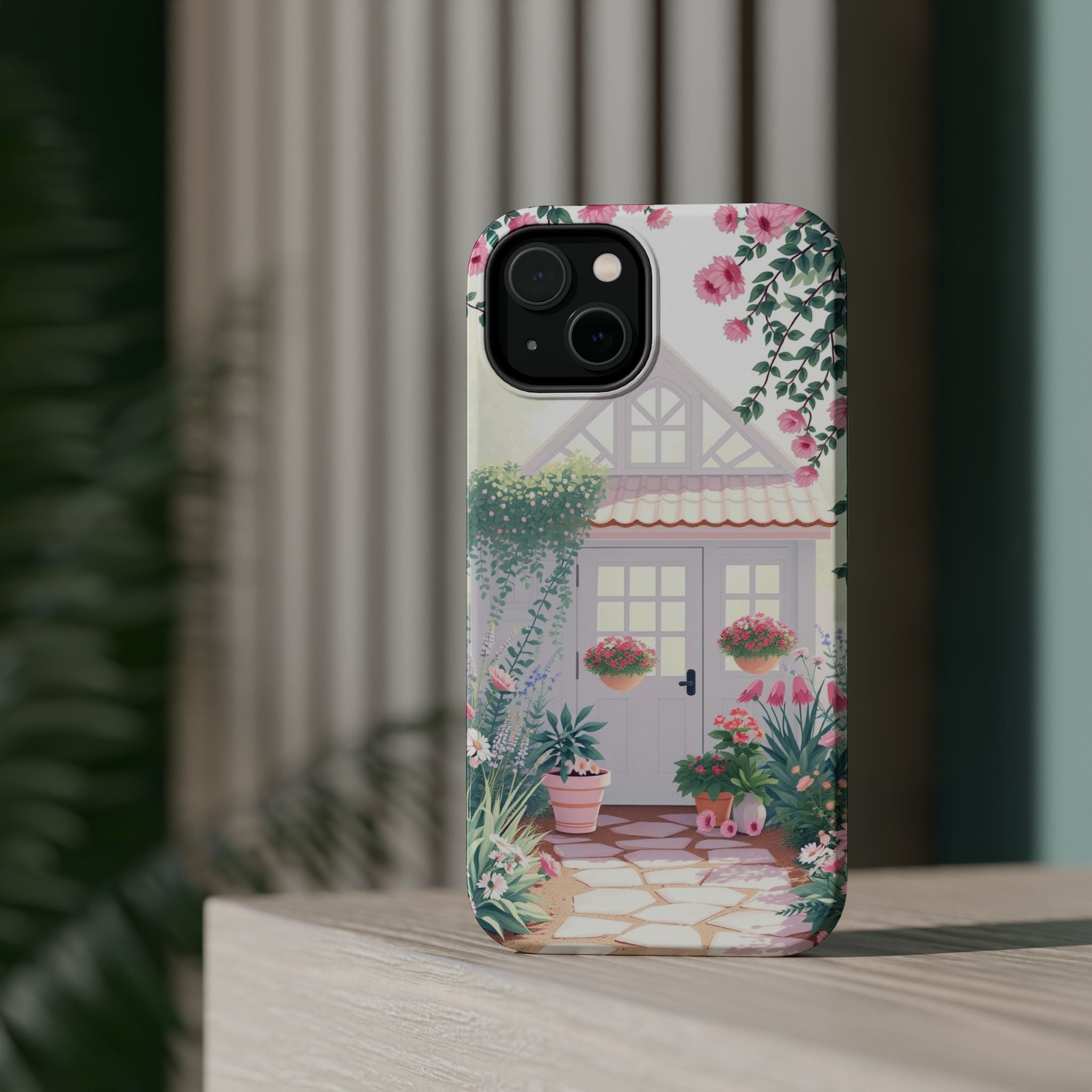 iPhone Cottage Garden Pastel Kawaii Slim Everyday Designer Case · iPhone Case