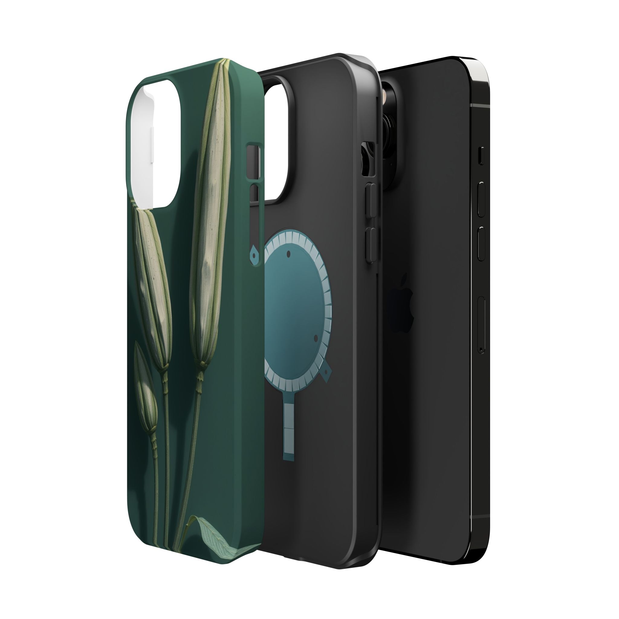 iPhone Botanical Illustration Grunge Distressed Soft iPhone Finish · iPhone Case