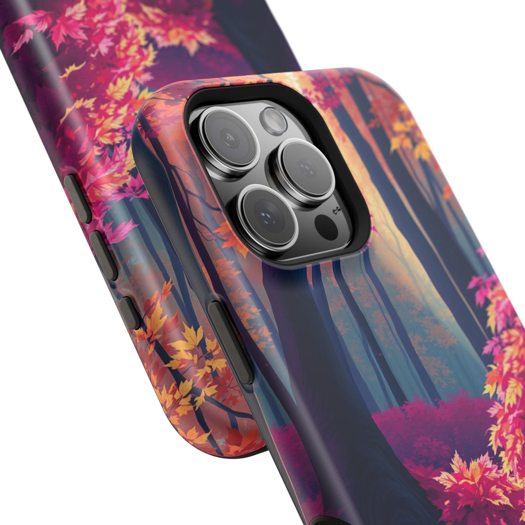 iPhone Earthy Autumn Forest Floor Design Slim Everyday iPhone Designer · iPhone