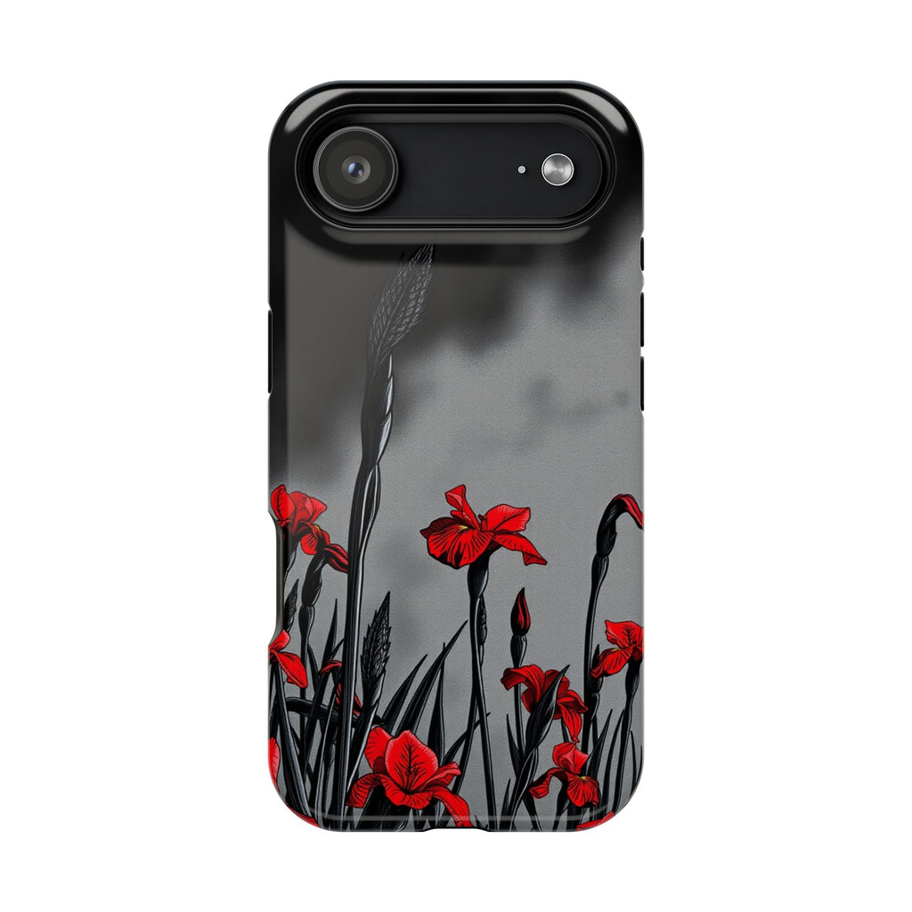 iPhone Iris Garden Cinematic Art Soft Finish Everyday Cas Slim Snap Case · iPhon