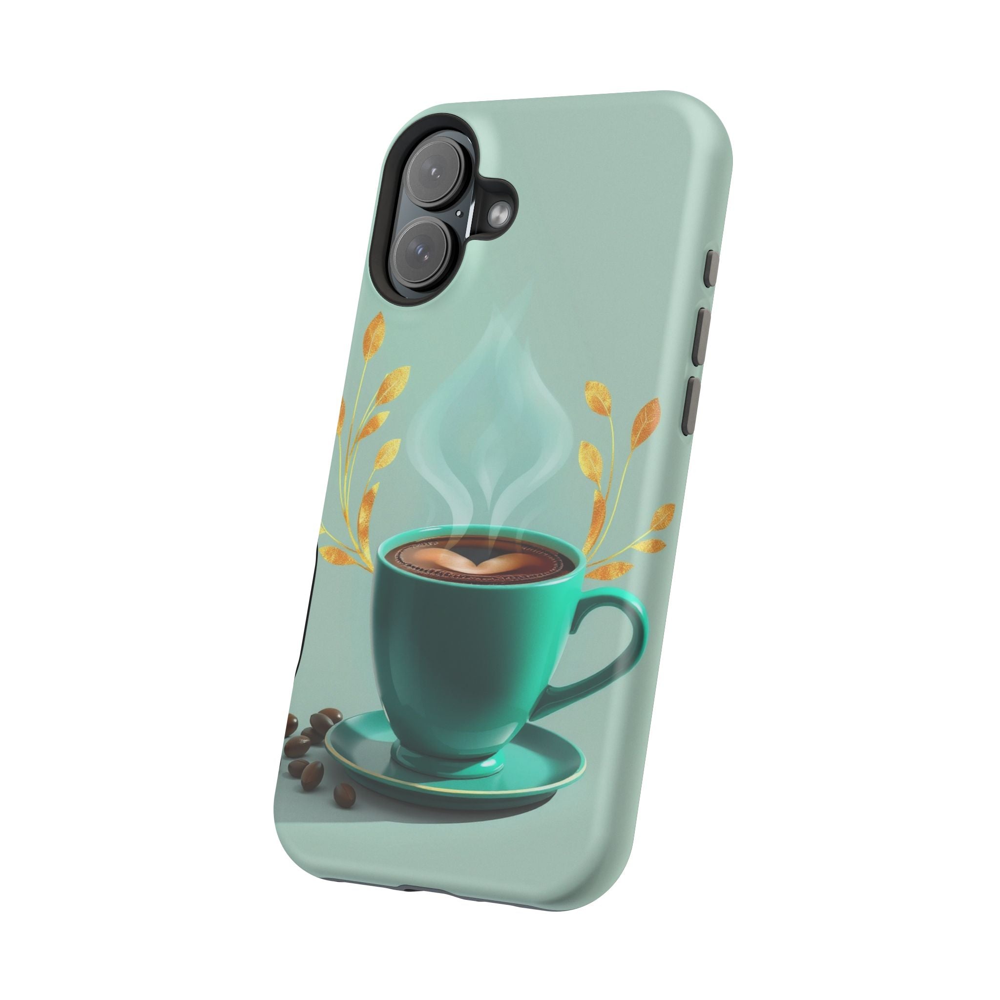 iPhone Radiant Emotional Support Coffee Design Soft Finish Everyday Case · iPhon