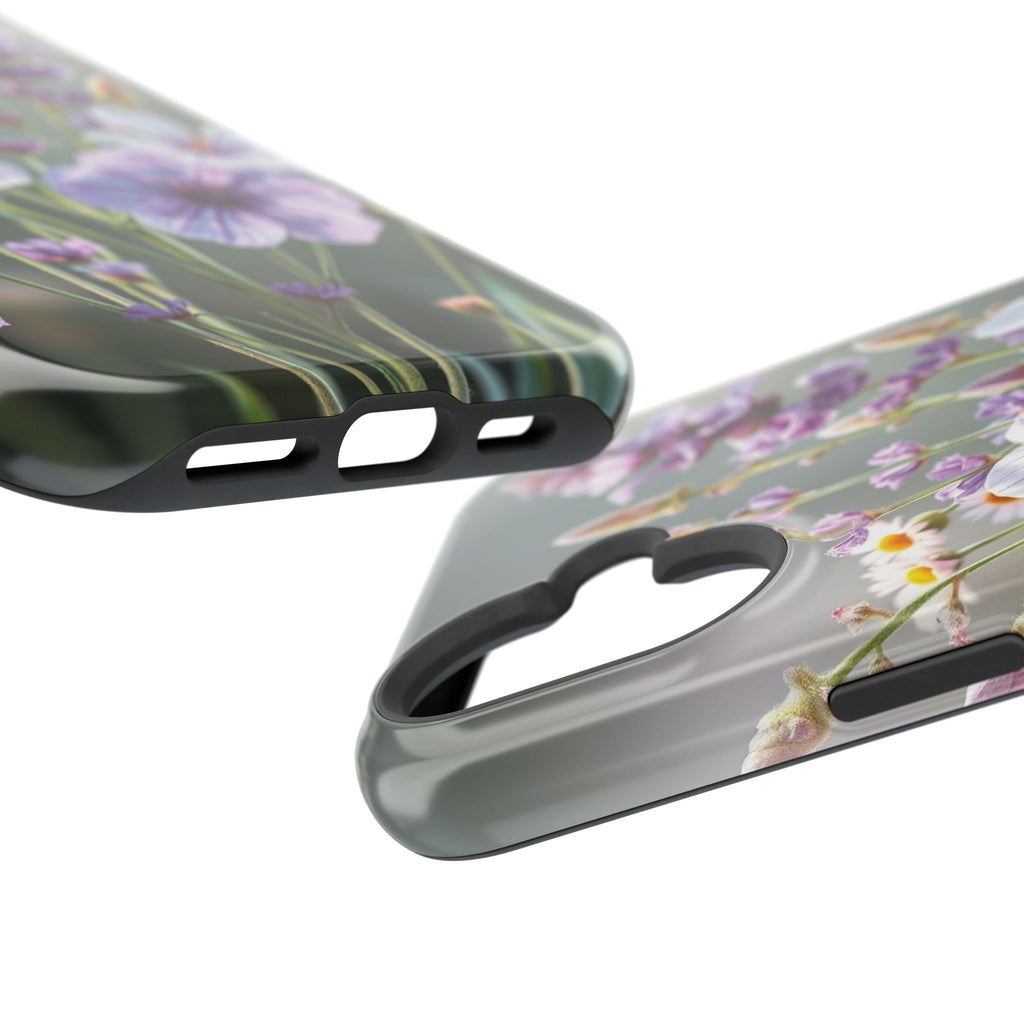 iPhone Wildflower Bunch Enchanted Art Slim Everyday Designer Case · iPhone Case