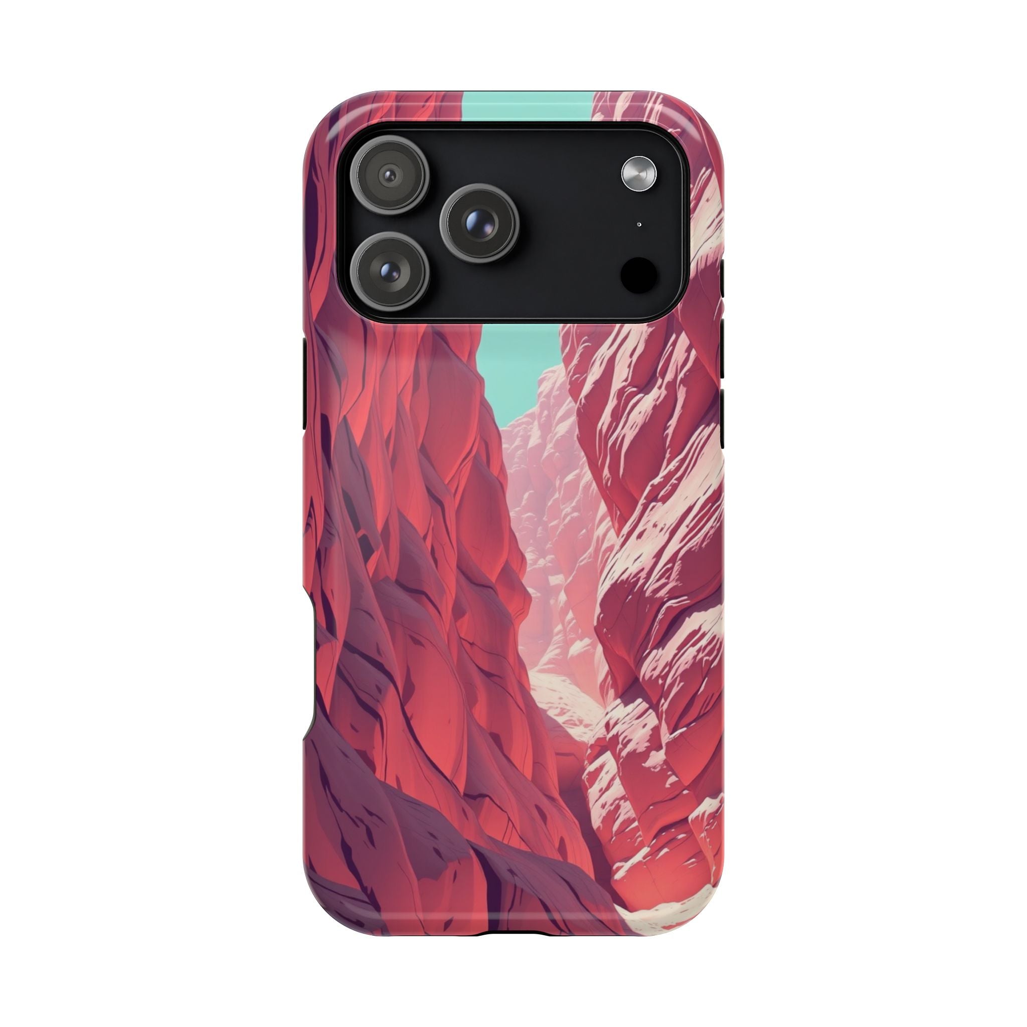 iPhone Canyon Wall Enchanted Art Bold Modern Everyday Snap Case · iPhone Case