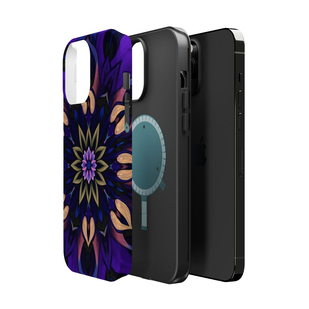 iPhone Floral Mandala Mystic Art Bold Modern Everyday Snap Case · iPhone Case