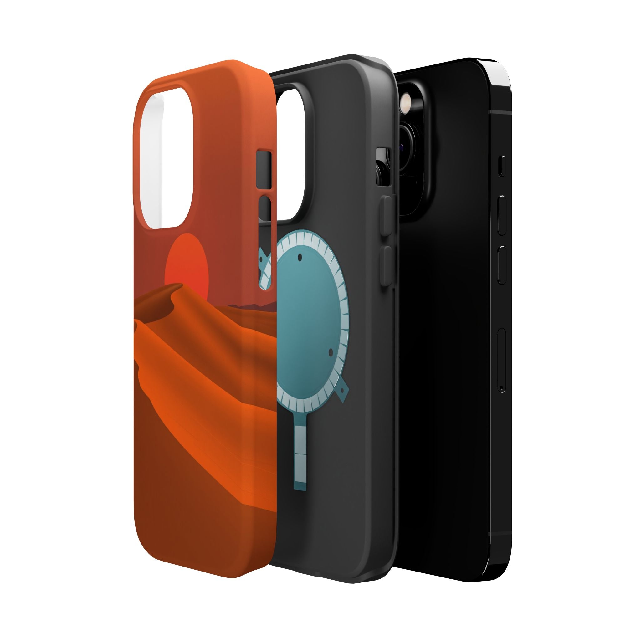 iPhone Serene Sand Dunes at Dusk Design Slim Everyday iPhone 15 · iPhone Case