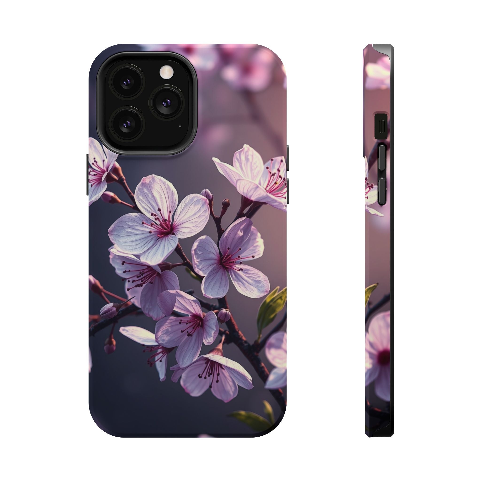 iPhone Cherry Blossom Enchanted Art Artistic Everyday Cas Slim Snap Case · iPhon